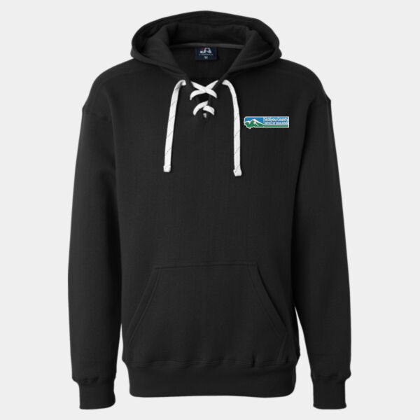 Adult Sport Lace Hooded Sweatshirt  Thumbnail