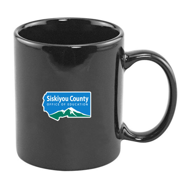 11 oz. Black Ceramic Mug Thumbnail