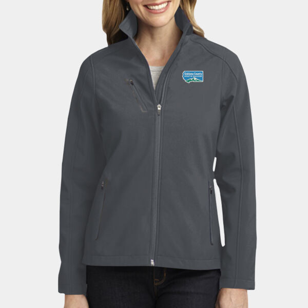 Ladies Welded Soft Shell Jacket Thumbnail